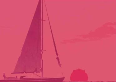 barca sul mare