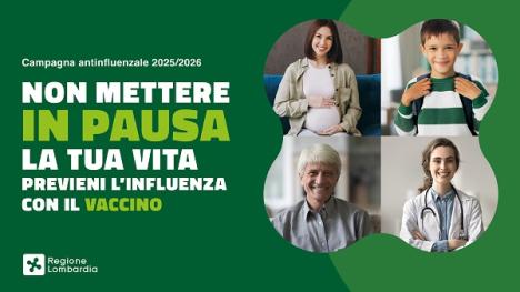 Campagna per la vaccinazione antinfluenzale - stagione 2025/2026