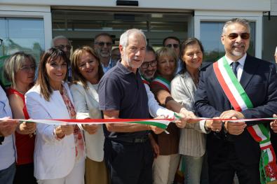 Taglio del nastro alla Casa di Comunità di Castiglione delle Stiviere