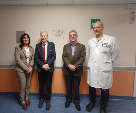 Targa dott. Cesare Baroni