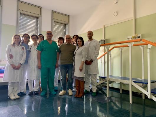 Momento di presentazione della donazione