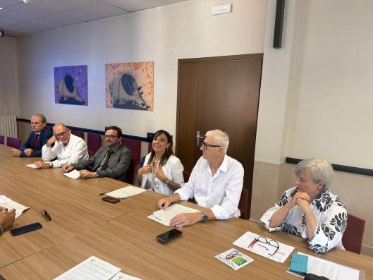Conferenza stampa sullo screening al polmone