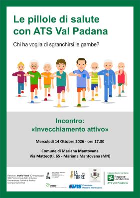 Invecchiamento attivo - Locandina